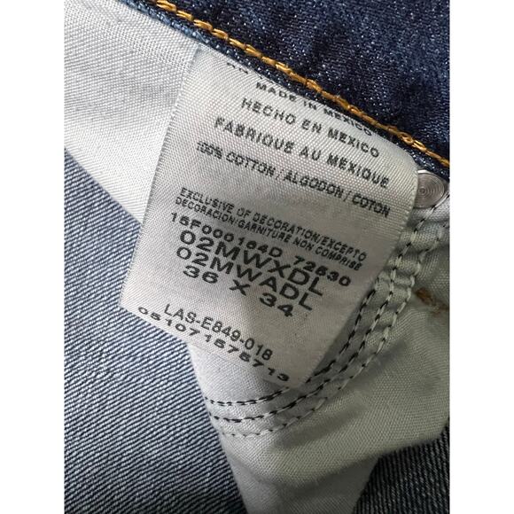 Wrangler 20X Men’s Dark Wash Western Denim Jeans - size 36X34 - Picture 7 of 10